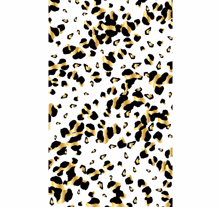 Papel tapiz animales diseño piel de leopardo - TenVinilo