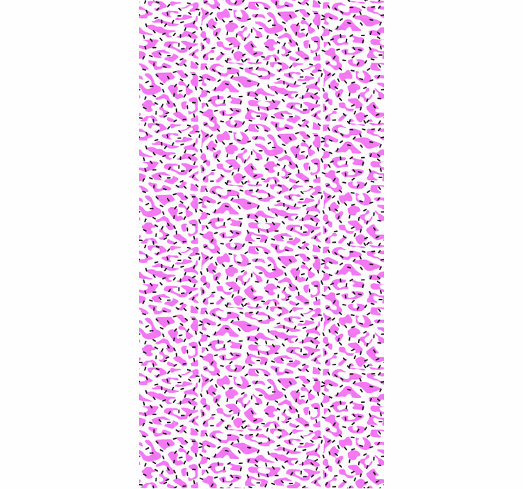 Papel tapiz animales patrón leopardo fucsia - TenVinilo