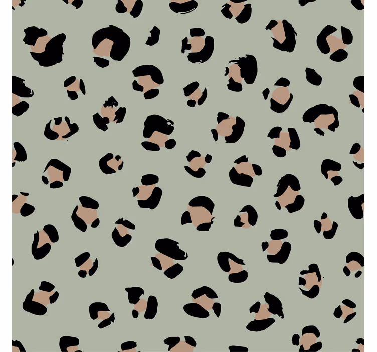 Papel tapiz animales piel de manchas de leopardo - TenVinilo