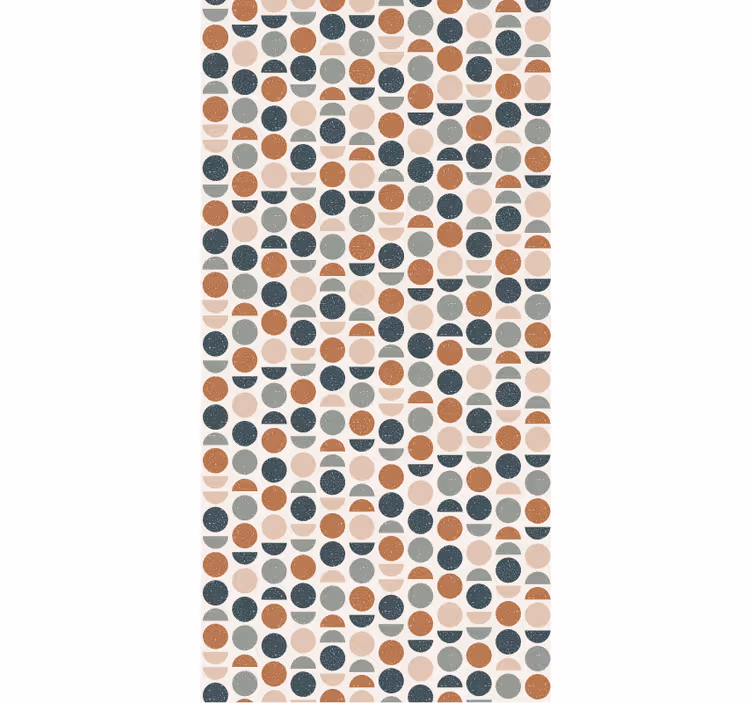 Papel tapiz oficina patrón semicírculos - TenVinilo