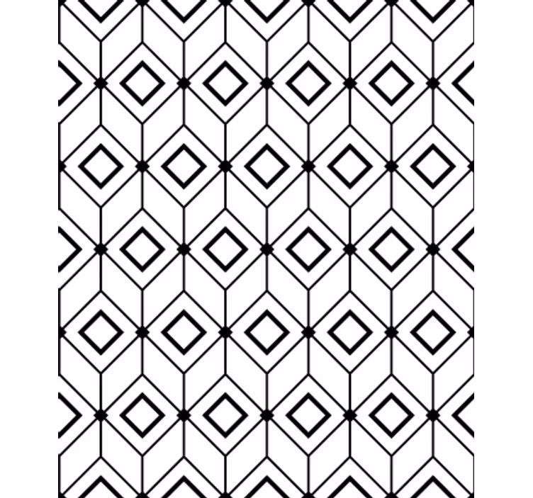 Papel tapiz geométrico elementos de diamante moderno - TenVinilo
