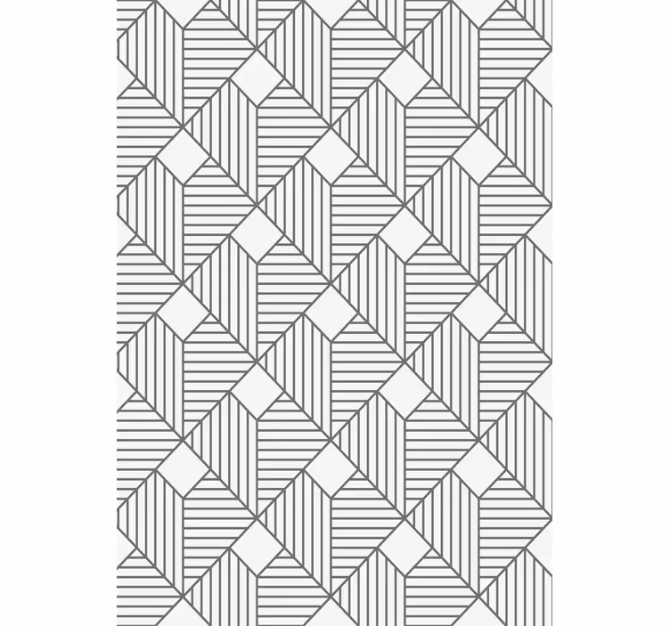 Papel tapiz geométrico estilo gris patrón - TenVinilo