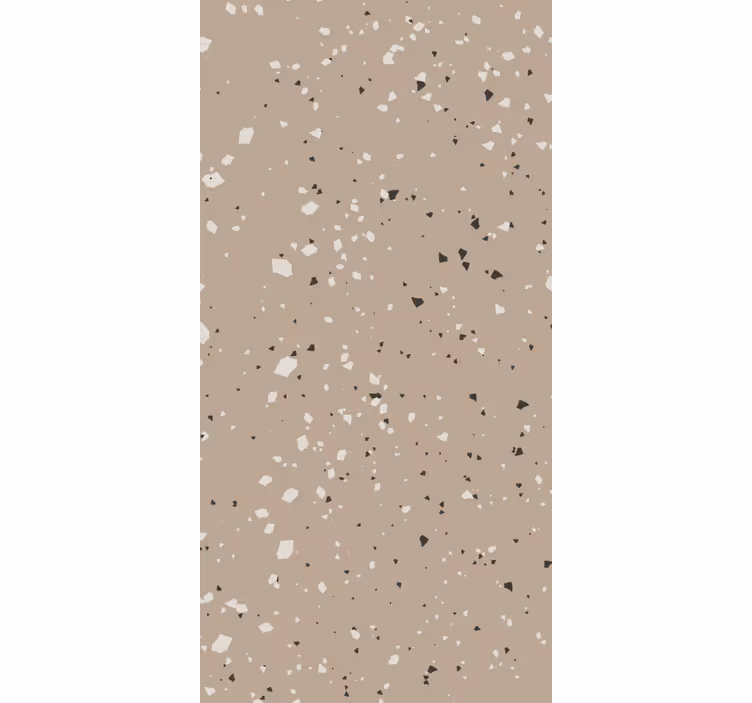 Papel tapiz textura beige terrazo - TenVinilo