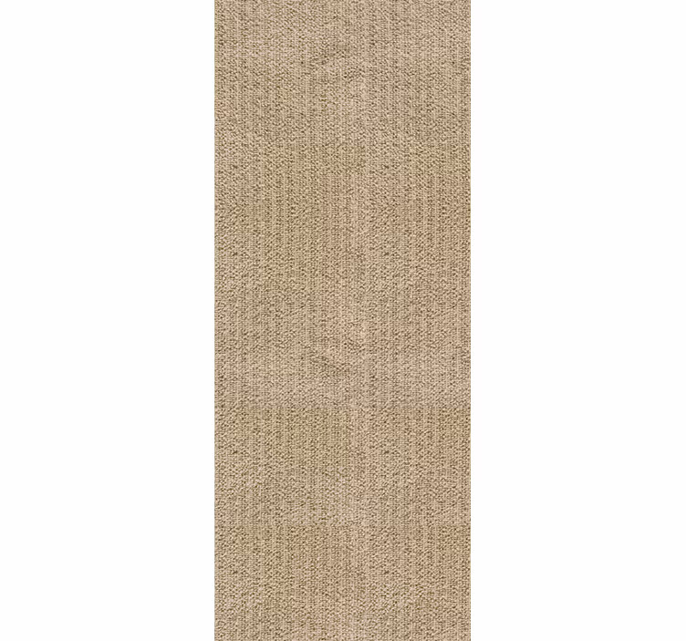 Papel tapiz recámara matrimonial tejido beige monocolor - TenVinilo