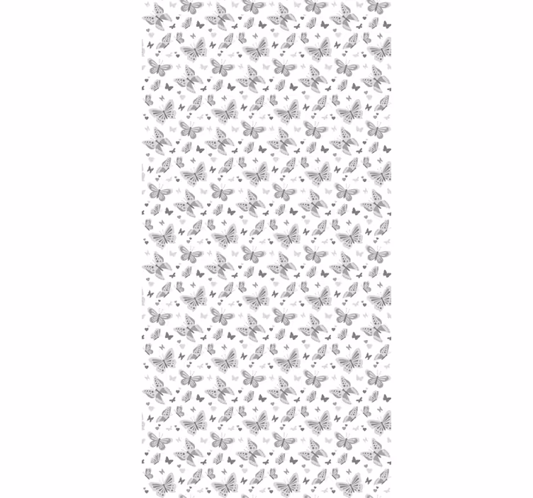 Papel tapiz mariposas voladoras - TenVinilo