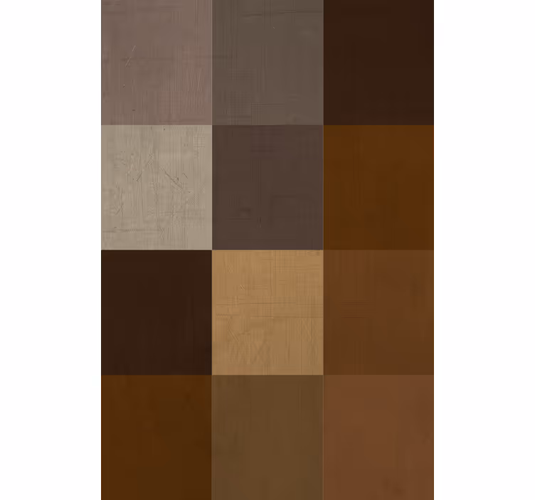 Papel tapiz para sala patrón de patchwork - TenVinilo