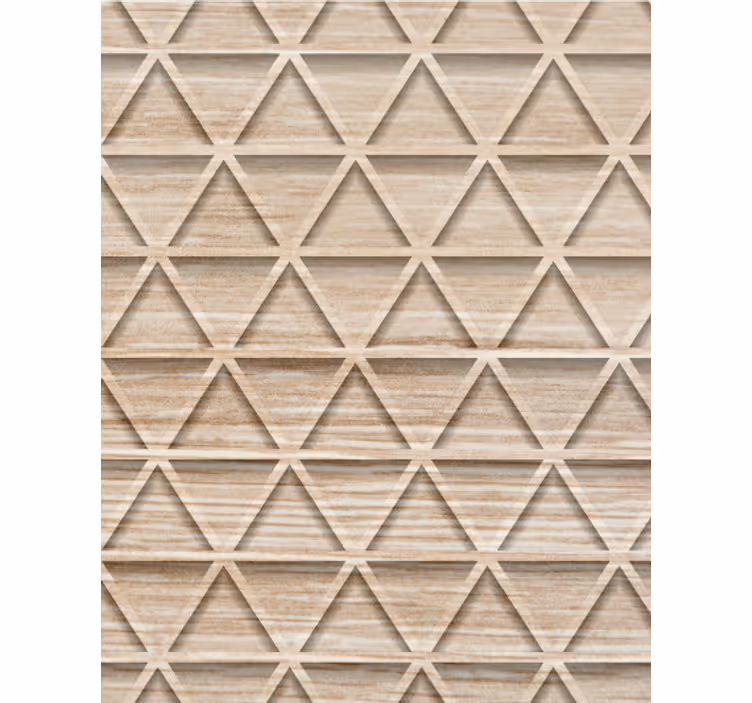Papel tapiz para sala motivo geométrico - TenVinilo