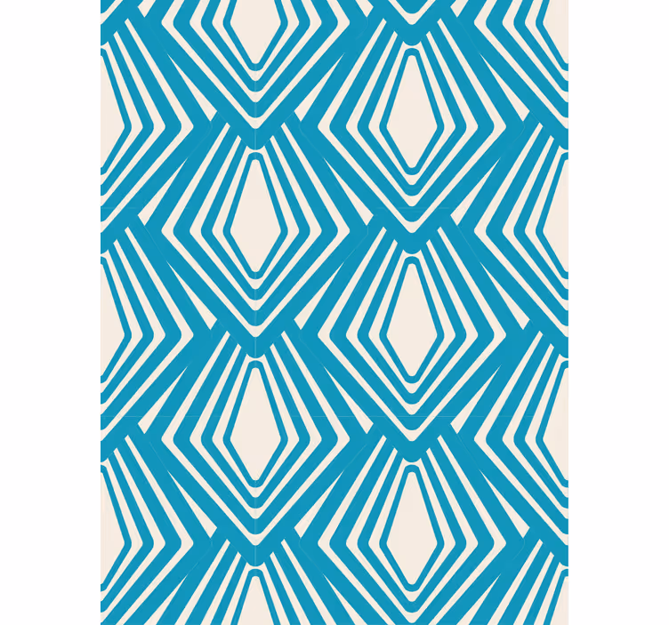 Papel tapiz geométrico patrón de diamantes - TenVinilo