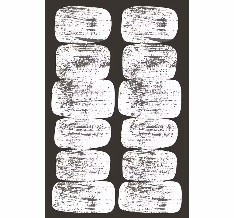 Papel tapiz moderno formas geométricas de mediados de siglo - TenVinilo