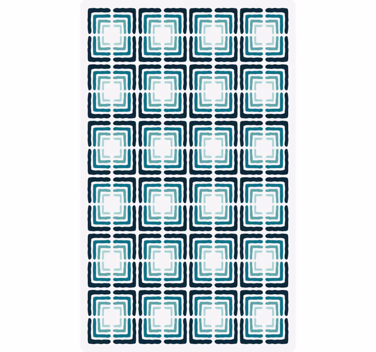 Papel tapiz cocina formas abstractas con patrón - TenVinilo