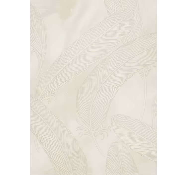 Papel tapiz para sala pluma en relieve - TenVinilo