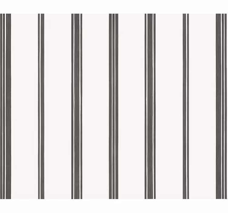 Papel tapiz para sala raya negra - TenVinilo
