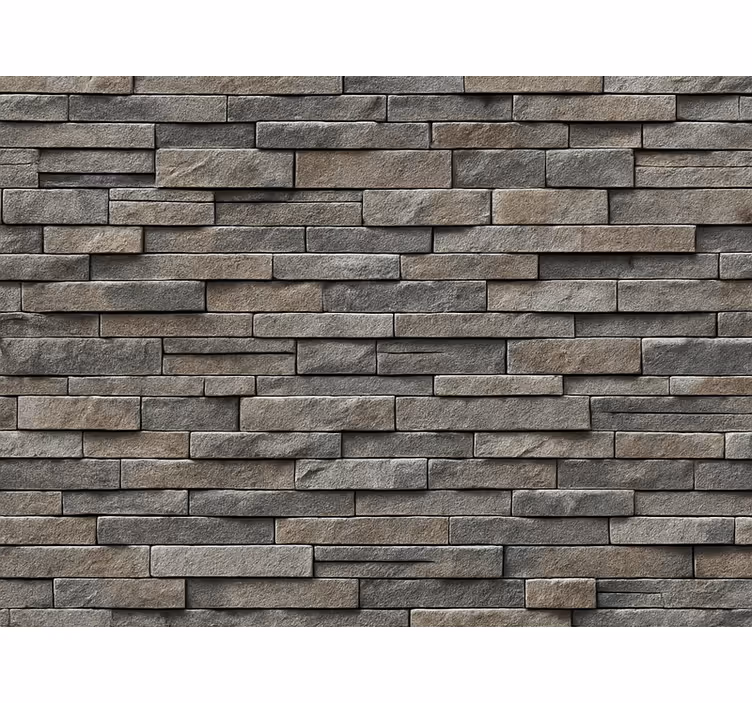 Papel tapiz piedra piedra de ledge natural - TenVinilo