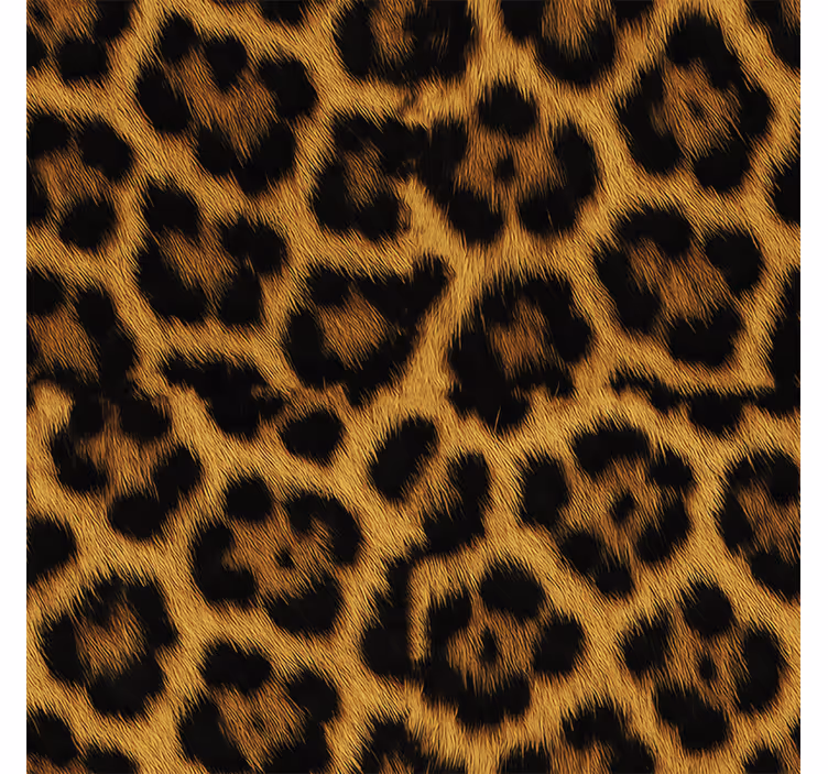 Papel tapiz recámara matrimonial leopardo esponjoso - TenVinilo