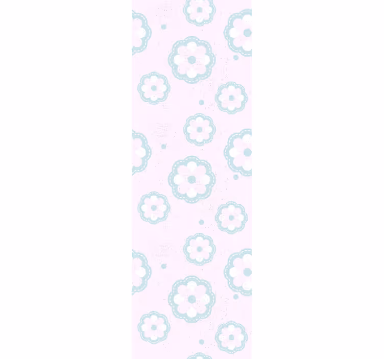 Papel tapiz para recámara patrón rosa shabby chic - TenVinilo