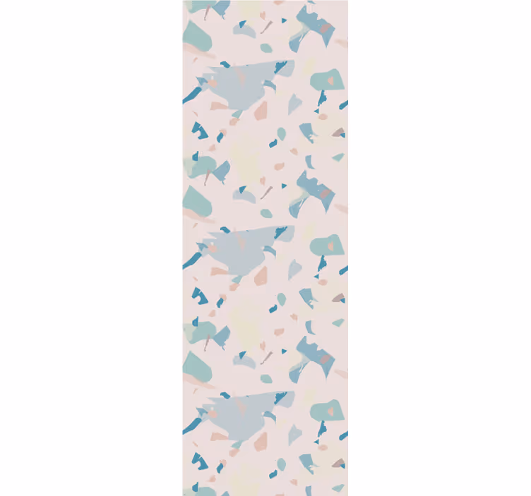 Papel tapiz para recámara baldosas y losas de terrazzo - TenVinilo