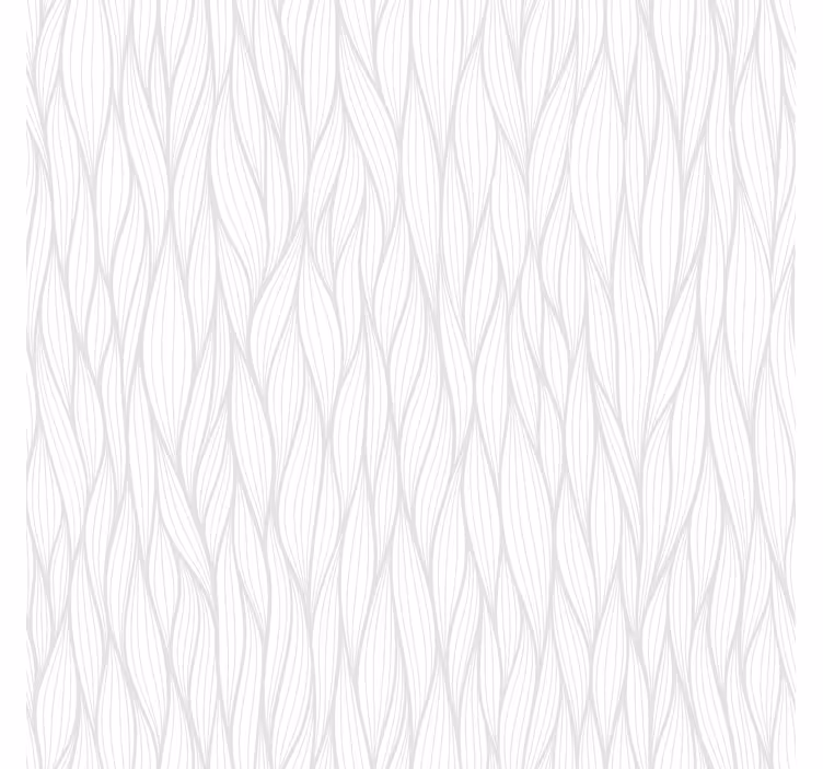 Papel tapiz blanco líneas onduladas - TenVinilo