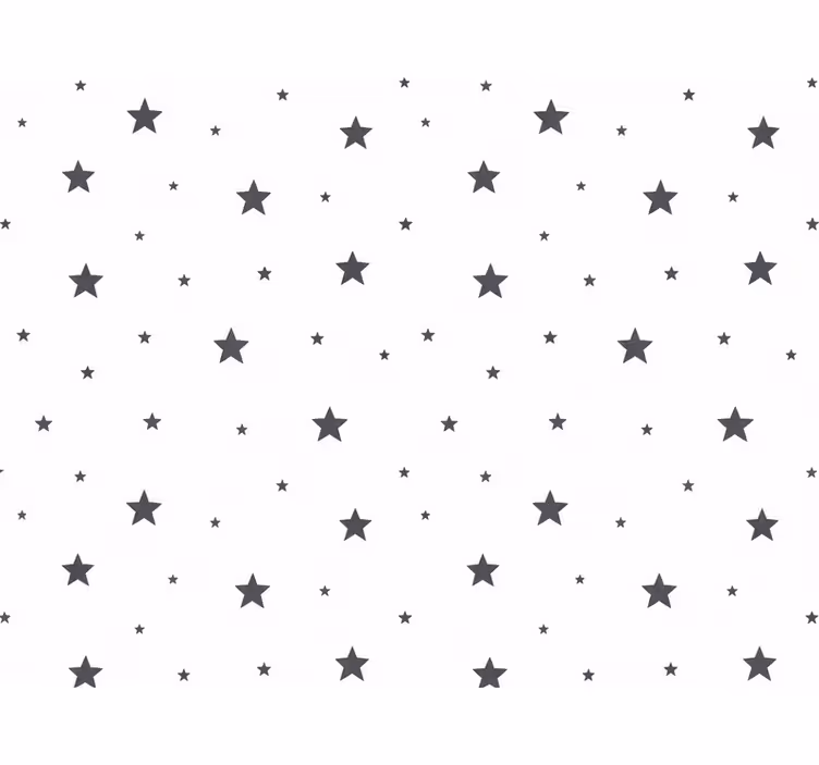 Papel tapiz bebé estrellas y puntos oscuros - TenVinilo