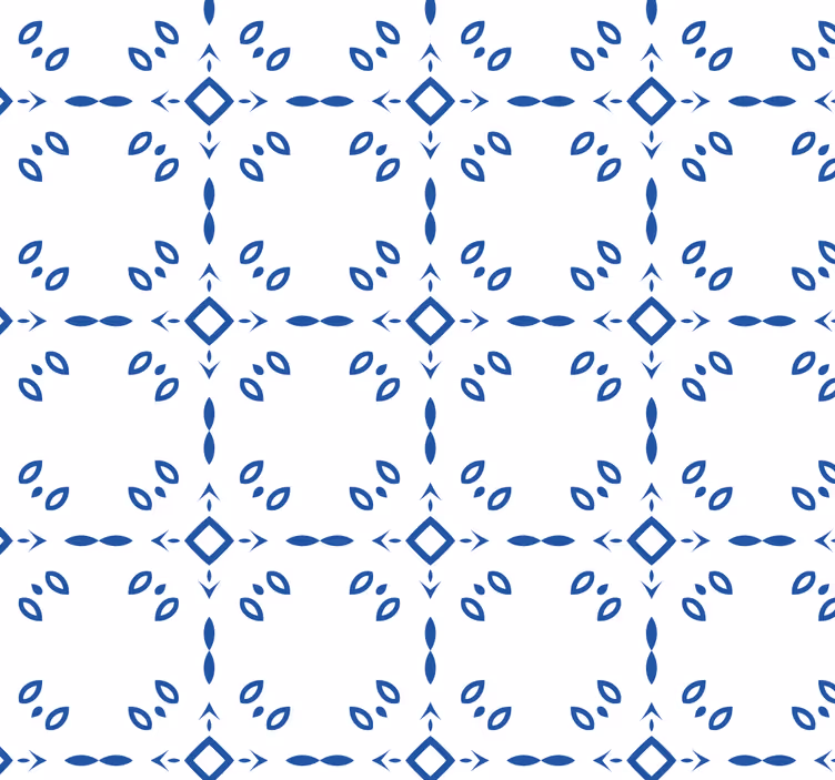 Papel pintado baño azulejos clásicos - TenVinilo