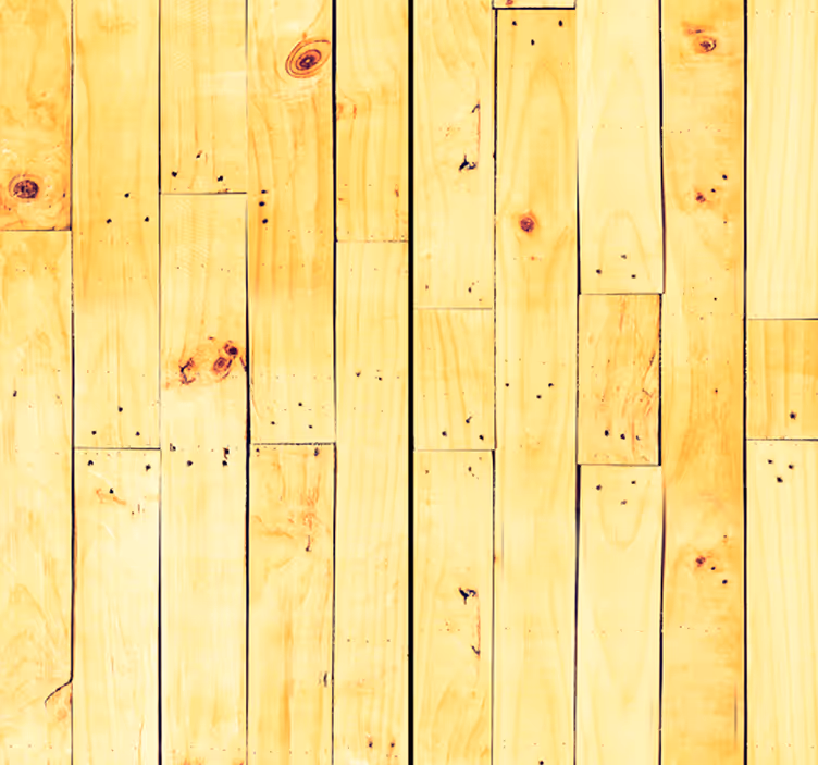 Papel pintado madera tablones naturales - TenVinilo