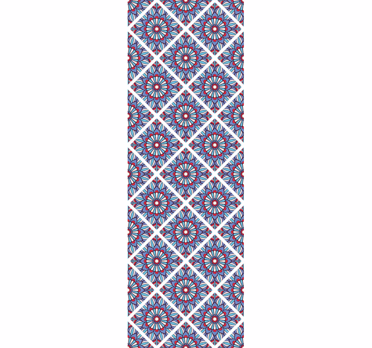 Papel tapiz floral sofisticación botánica geométrica - TenVinilo