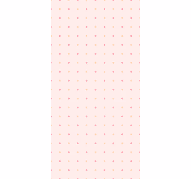 Papel pintado dormitorio Puntos rosa - TenVinilo