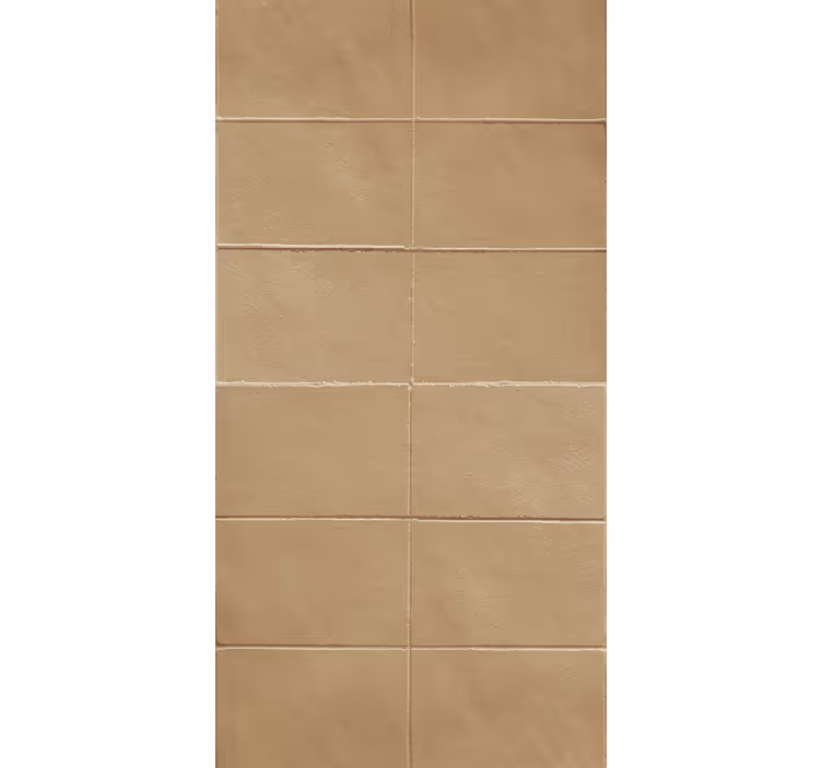 Papel tapiz ladrillos efecto mosaico liso - TenVinilo