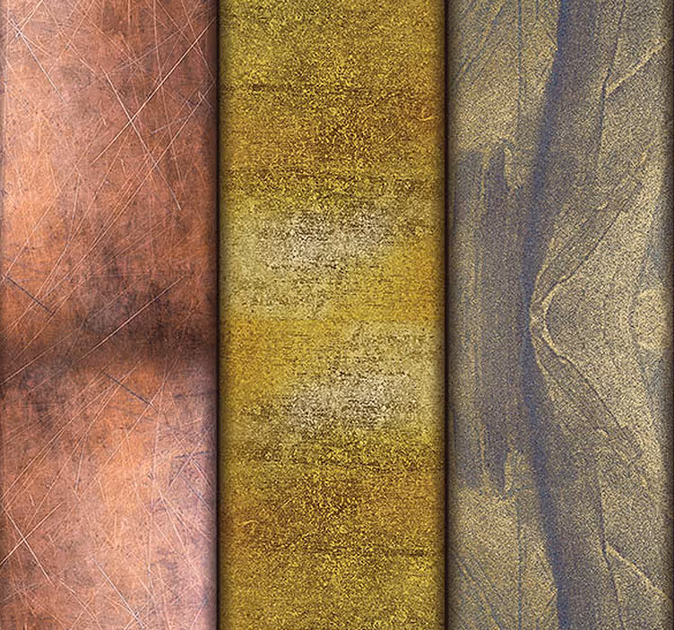 Papel para salón abstracto tono marrón - TenVinilo