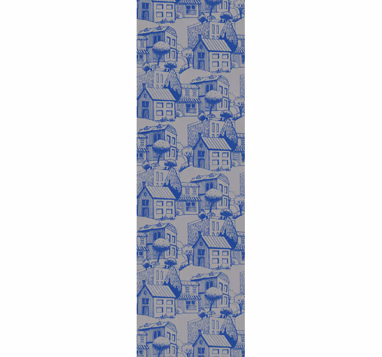 Papel pintado despacho Fachadas vintage - TenVinilo