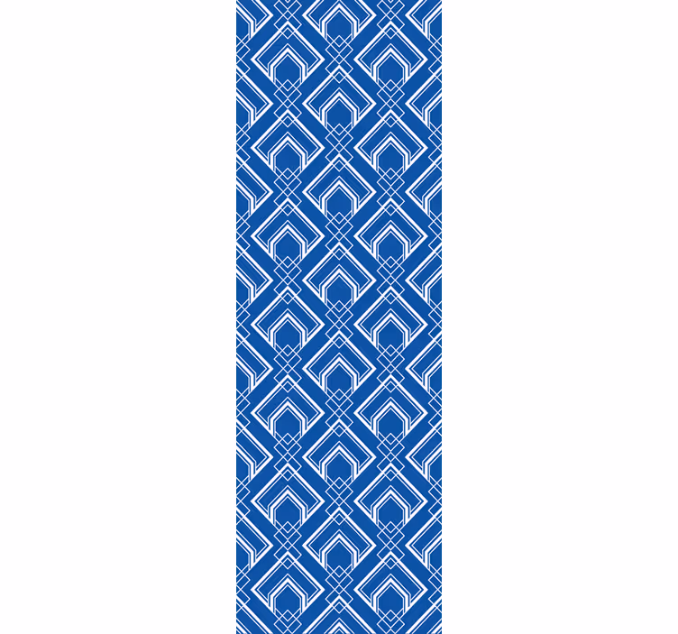 Papel pintado despacho Patrón elegante azul marino - TenVinilo