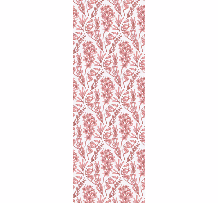 Papel pintado flores Flores de loto rosa - TenVinilo