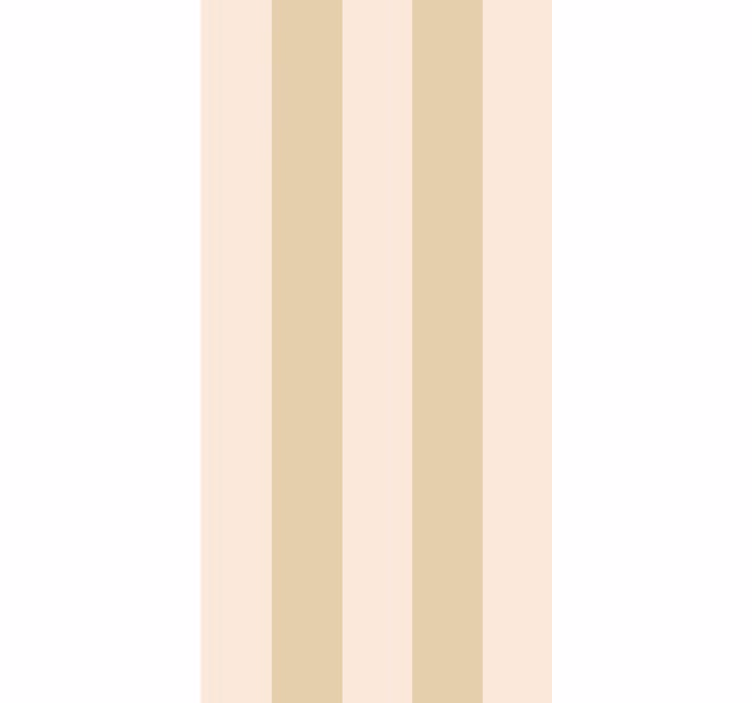 Papel pintado rayas verticales Tonos beige - TenVinilo