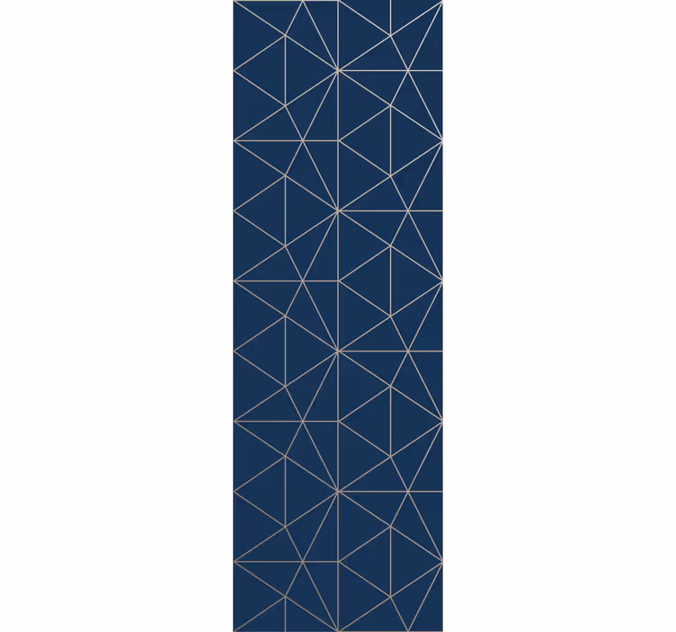 Papel pintado salón Prisma triangular geométrico - TenVinilo
