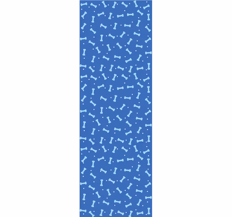 Papel pintado perros Increíble fondo azul huesos - TenVinilo