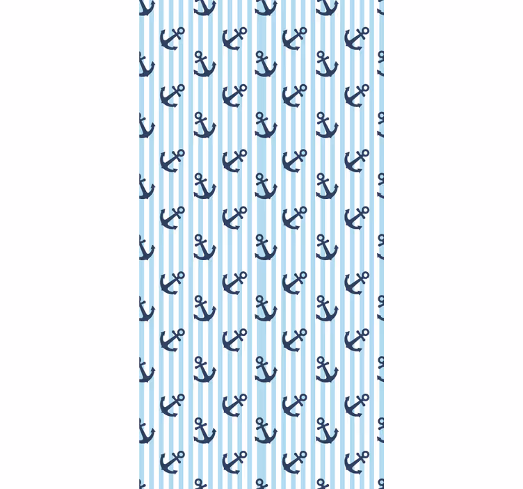 Papel pintado rayas verticales Rayas verticales azul marino - TenVinilo