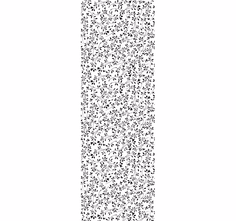 Papel tapiz flores complejidad floral - TenVinilo