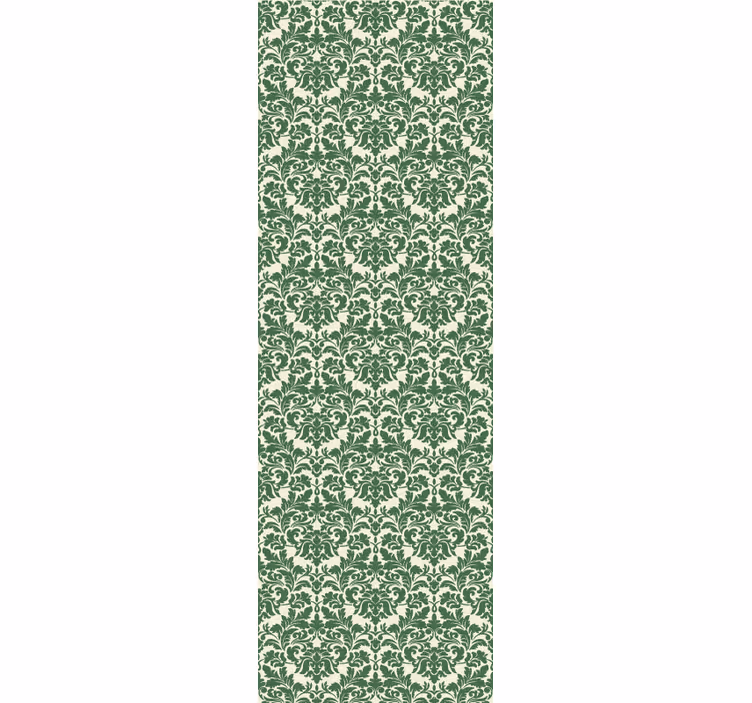 Papel tapiz floral botánico adornado - TenVinilo