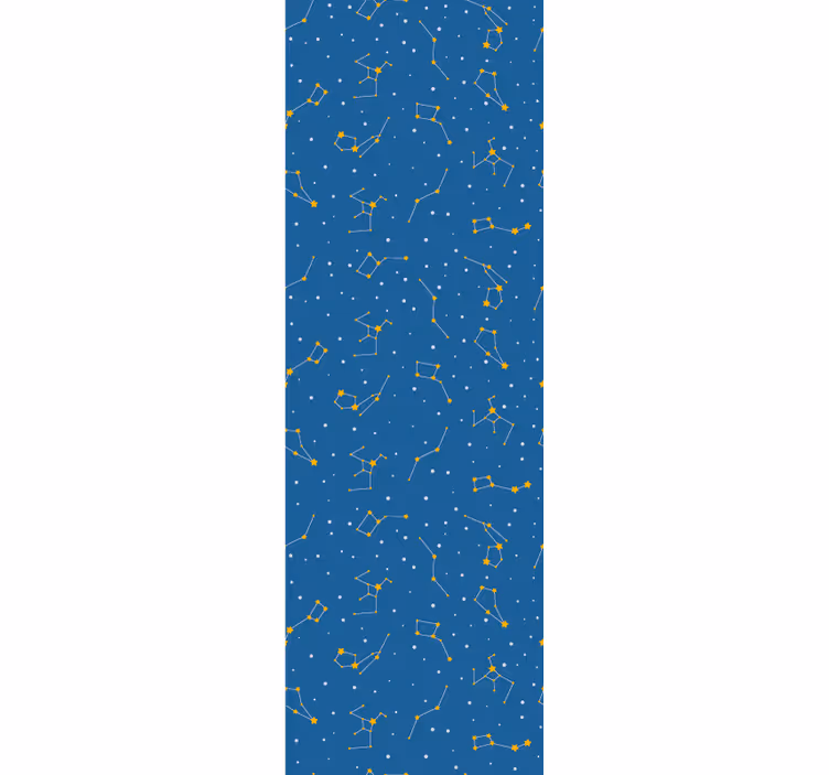 Papel tapiz estrellas constelaciones celestes - TenVinilo