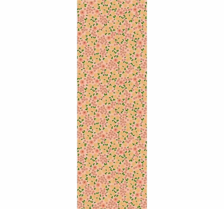 Papel tapiz flores delicia con motivos florales - TenVinilo