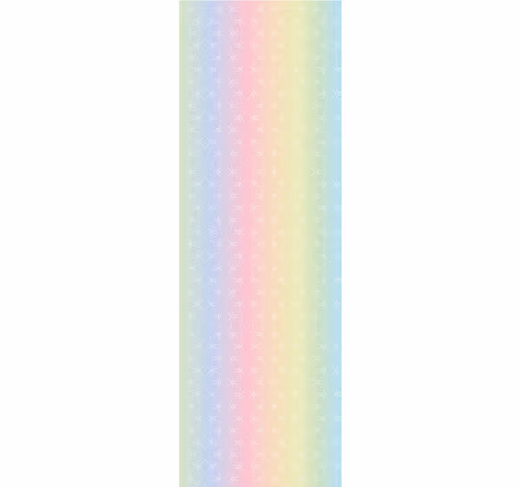 Papel pintado abstracto Brillo del cielo del arco iris - TenVinilo