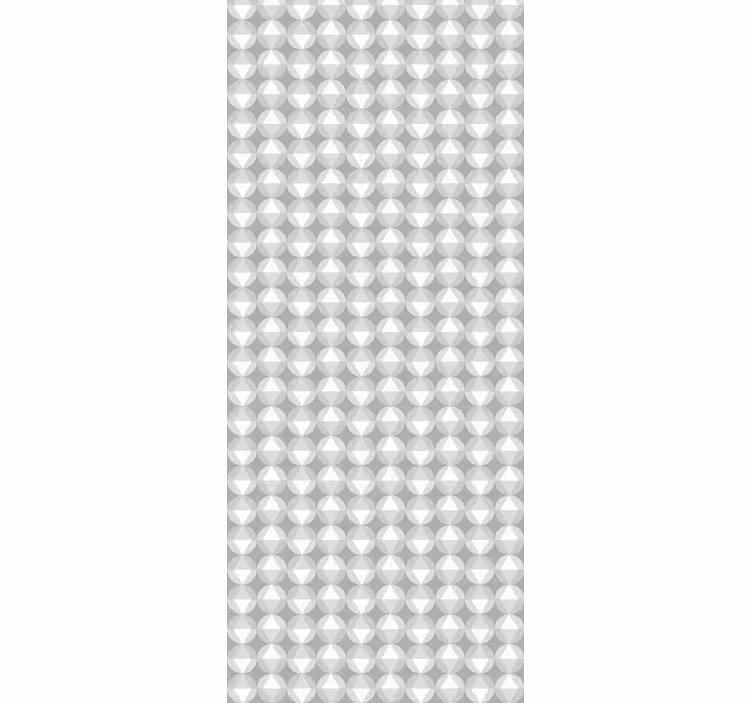 Papel pintado nórdico Patrón gris calmante de estilo nórdico - TenVinilo