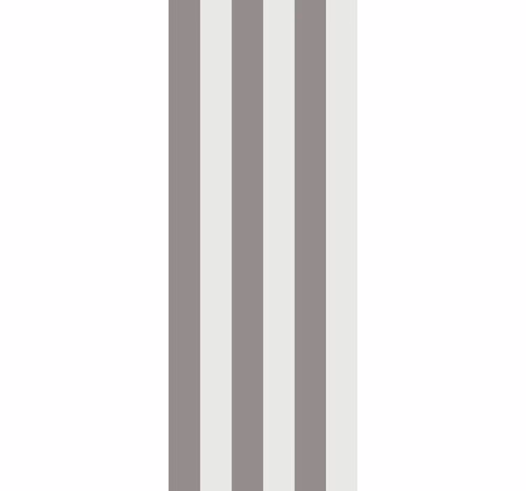 Papel pintado nórdico Diseño nórdico rayas verticales grises - TenVinilo