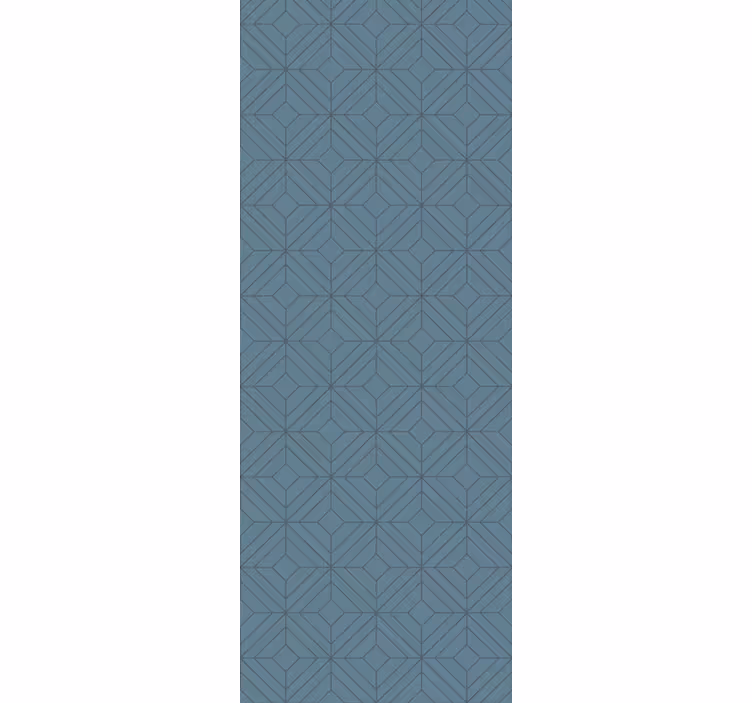 Papel pintado nórdico Patrón de diamante gris de estilo nórdico - TenVinilo