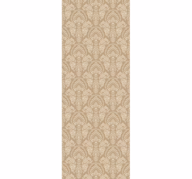 Papel clásico Estilo damasco beige - TenVinilo