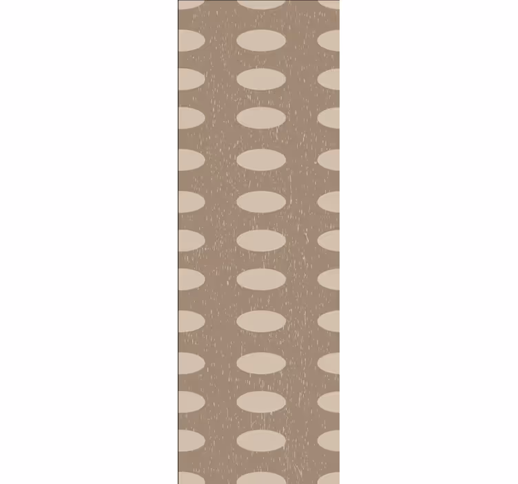 Papel tapiz círculos diseño de patrones ovalados - TenVinilo