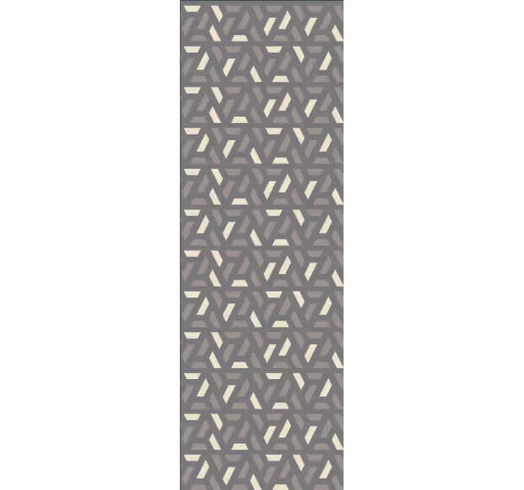 Papel pintado triangulos Patrón geométrico triángulo gris - TenVinilo