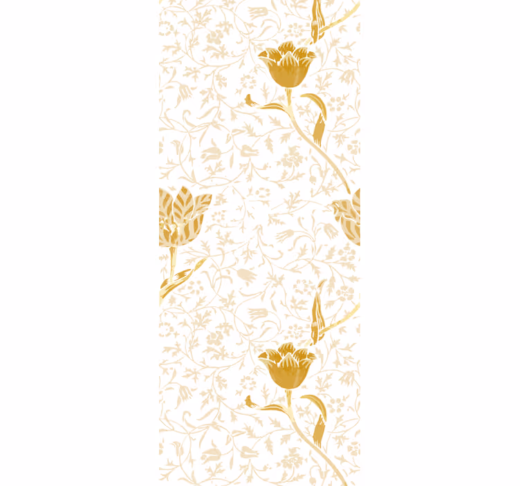 Papel pintado flores Flores silvestres botánicas - TenVinilo