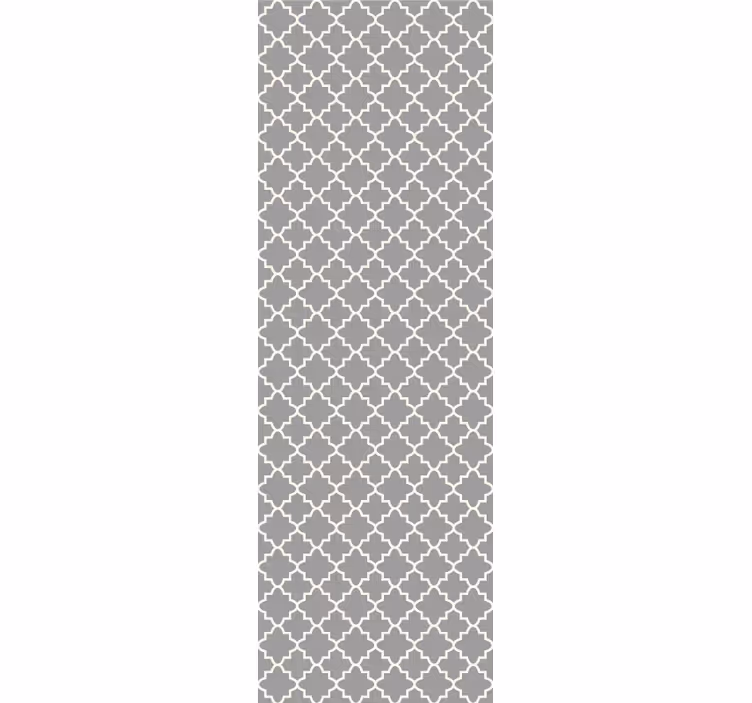 Papel pintado salón Patrón gris clásico y elegante - TenVinilo
