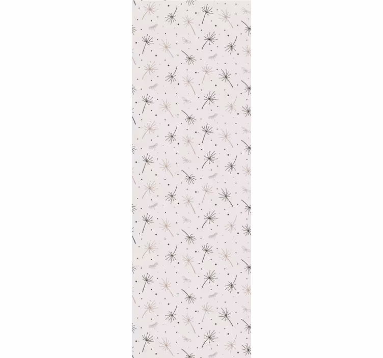 Papel pintado naturaleza Hierba fina de estilo escandinavo - TenVinilo
