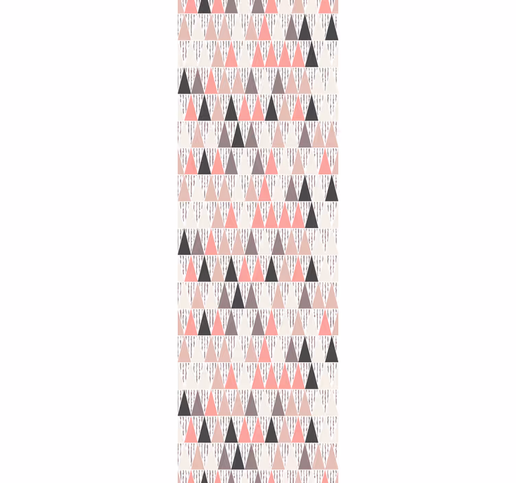 Papel pintado triangulos Patrón de triángulos de colores - TenVinilo